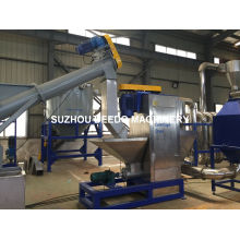 Pet Flakes Hot Washing Machine y Plastic Recycling Line